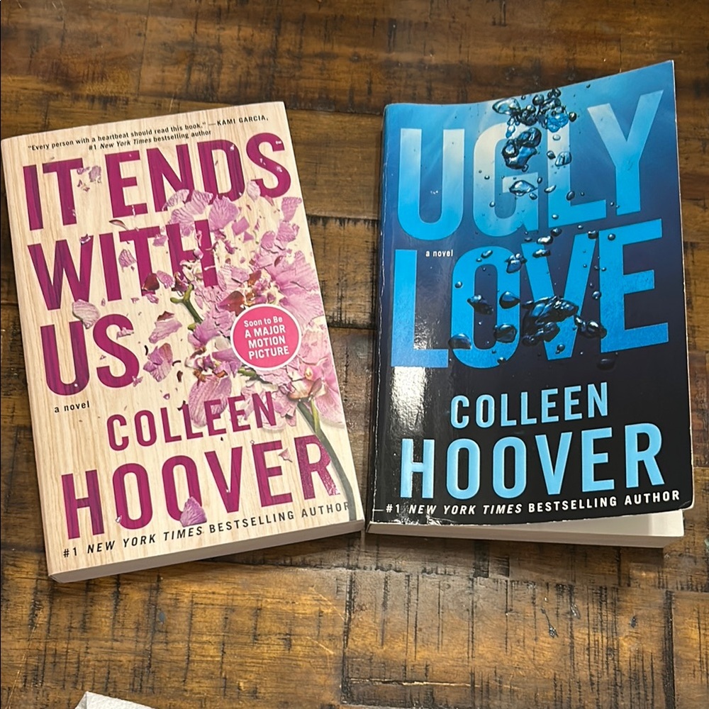 Colleen Hoover Book Lot of Two Ugly Love It Ends With Us Romance